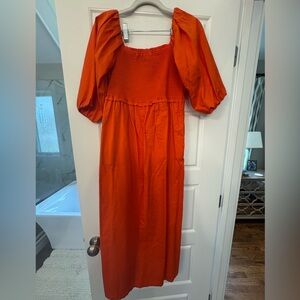 Free Assembly Orange Women's Dress - size small